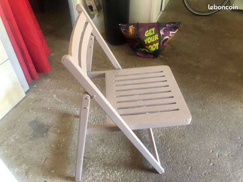 Chaise bois pliante (image 2)