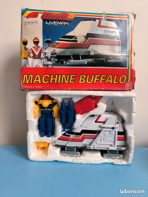 Bioman MACHINE BUFFALO DX / BANDAI 1988 - FR