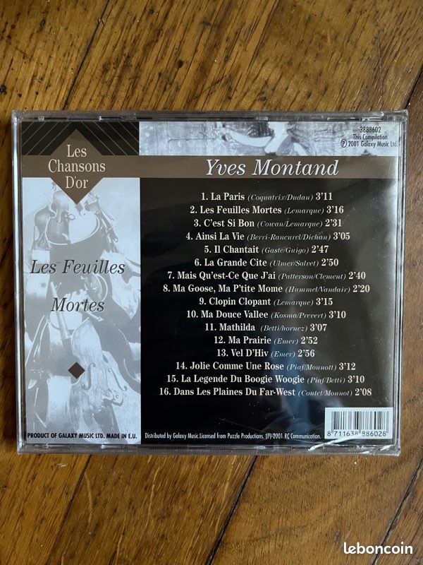 Yves Montand Les feuilles Mortes (image 2)