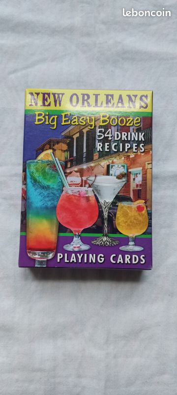 Jeu de cartes New Orleans big booze playing cards (image 1)