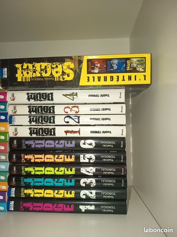 Manga judge intégral + intégral Doubt + intégral Secret (image 1)