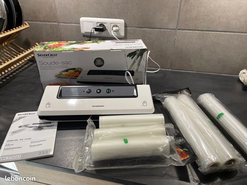 Soude Sac Lidl Rouleau Film Sous Vide Silvercrest Appareil De Mise