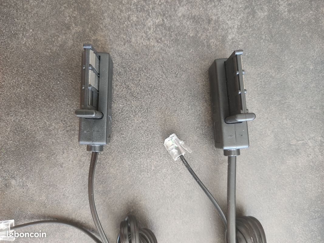 Lot de 31 cordons téléphonique fiche T vers RJ11 180cm neufs (image 4)