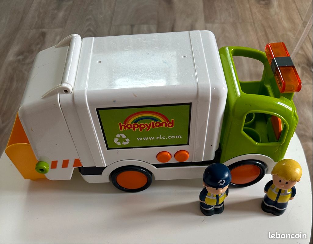 Camion poubelle sonore Happyland (image 3)