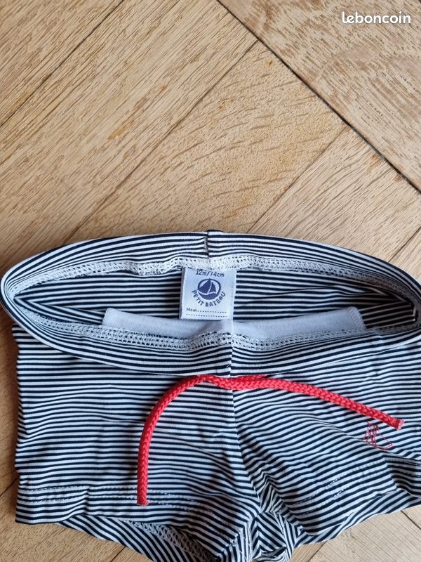 Caleçon de bain / maillot de bain rayé garçon (image 3)