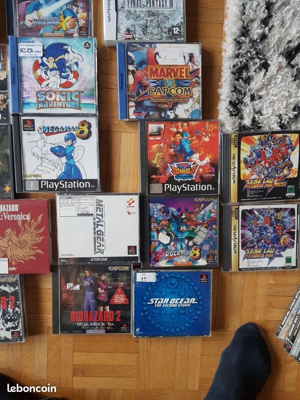 Vends jeux playstation 1, sega saturn, dreamcast,nintendo ds et 3ds (image 4)