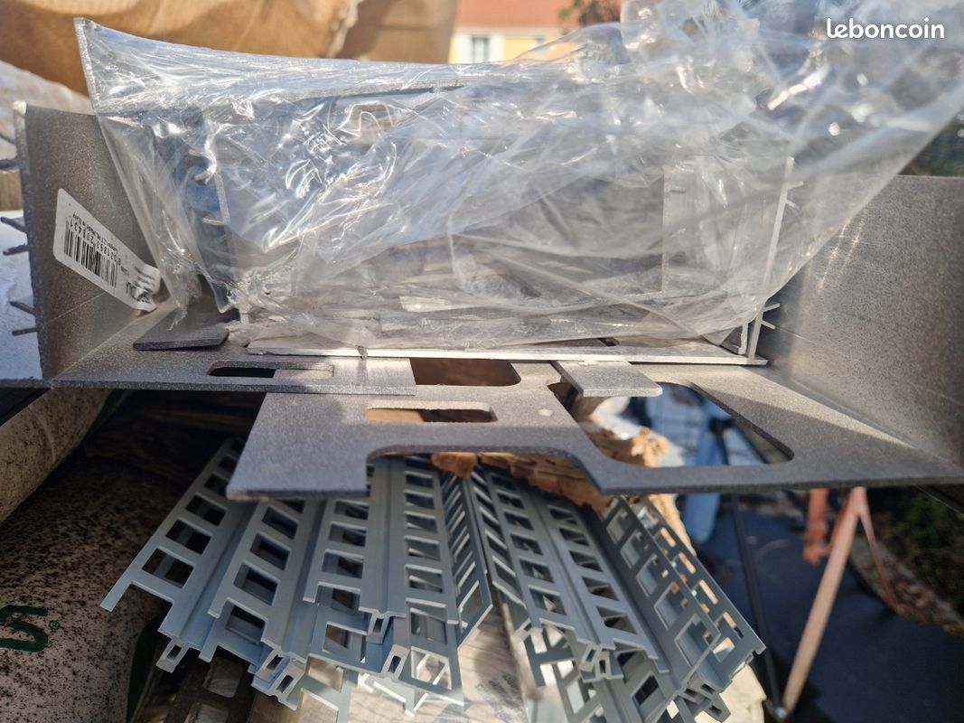 Profilé baguette finition carrelage aluminium pvc laiton inox (image 7)
