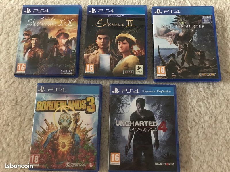 Lot de jeux ps4 (image 1)