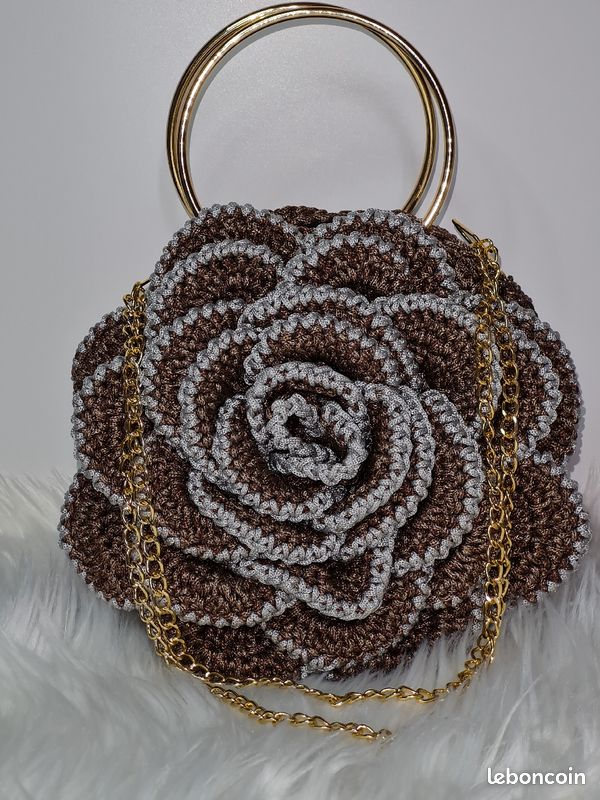 Sac a main au crochet (image 3)