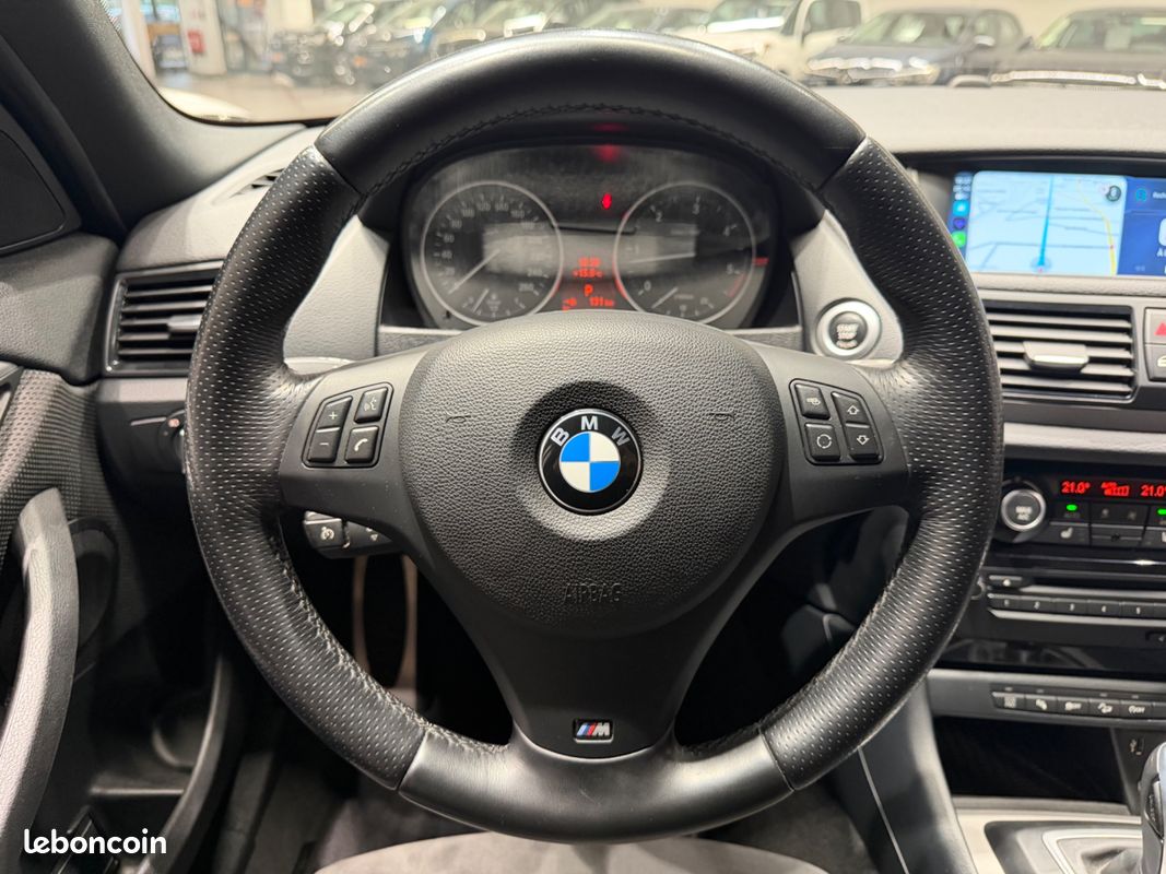 BMW X1 20D 184ch M Sport X Drive - SUIVI COMPLET - APPLE CARPLAY - SIÈGE ALCANTARA CHAUFFANTS - ATTELAGE (image 19)