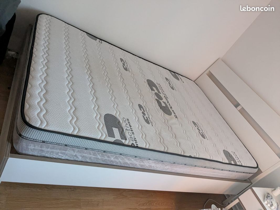 Ikea bed and mattress for sale (image 3)