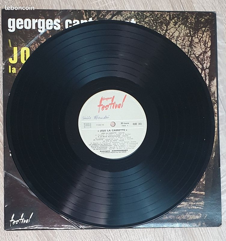 Vinyle Georges Cantournet avec son orchestre (image 3)