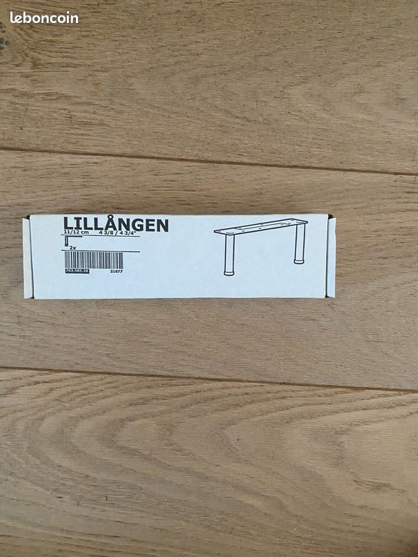 Pieds de meubles salle de bain Lillangen IKEA (image 1)