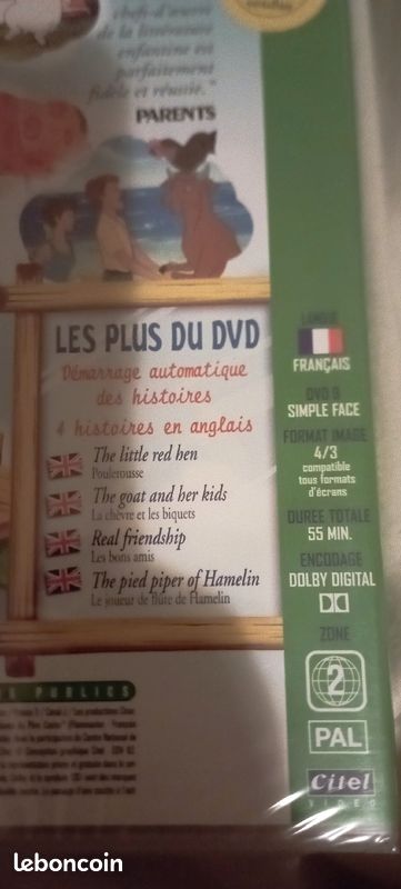 DVD les histoires du père castor les 3 petit cochons (image 4)