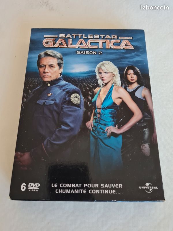 Dvd de la saison 2 battre star galactica (image 1)