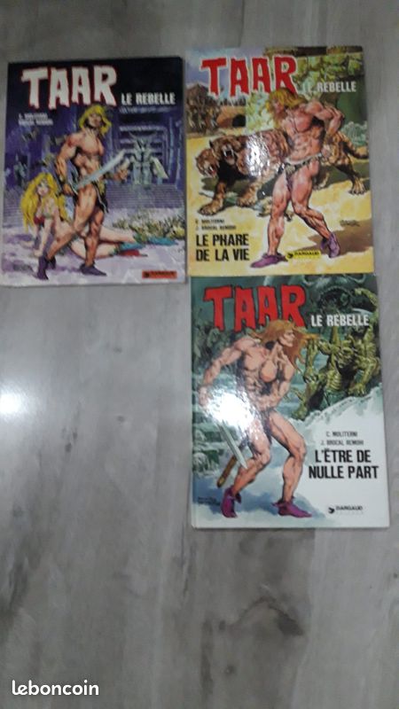 Taar le rebelle . Dargaud. Lot de 7 bandes déssinées (image 1)