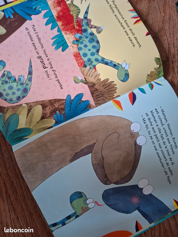 Livre album Bumposaurus de Penny McKinlay et Britta Teckentrup (image 3)