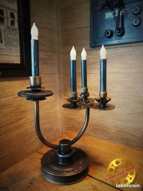 Lot De 4 Bougeoirs En Fer Forgé Noir - Support Bougie Vintage Pour Décoration Mariage Ou Dîner Aux Chandelles