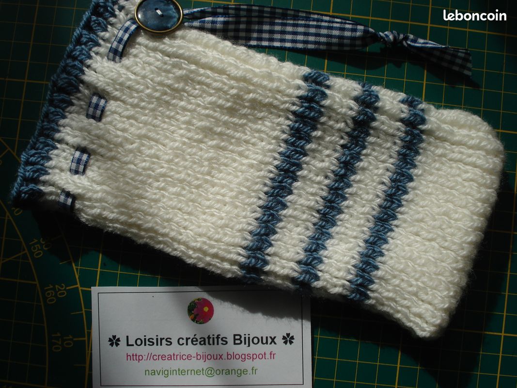 Pochettes téléphone en TRICOT étuis IPhone Smartphone (image 2)