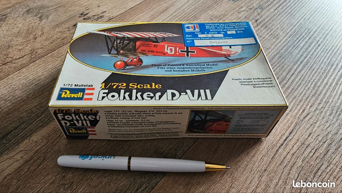 Maquette Fokker C.VD Finlande 1/72