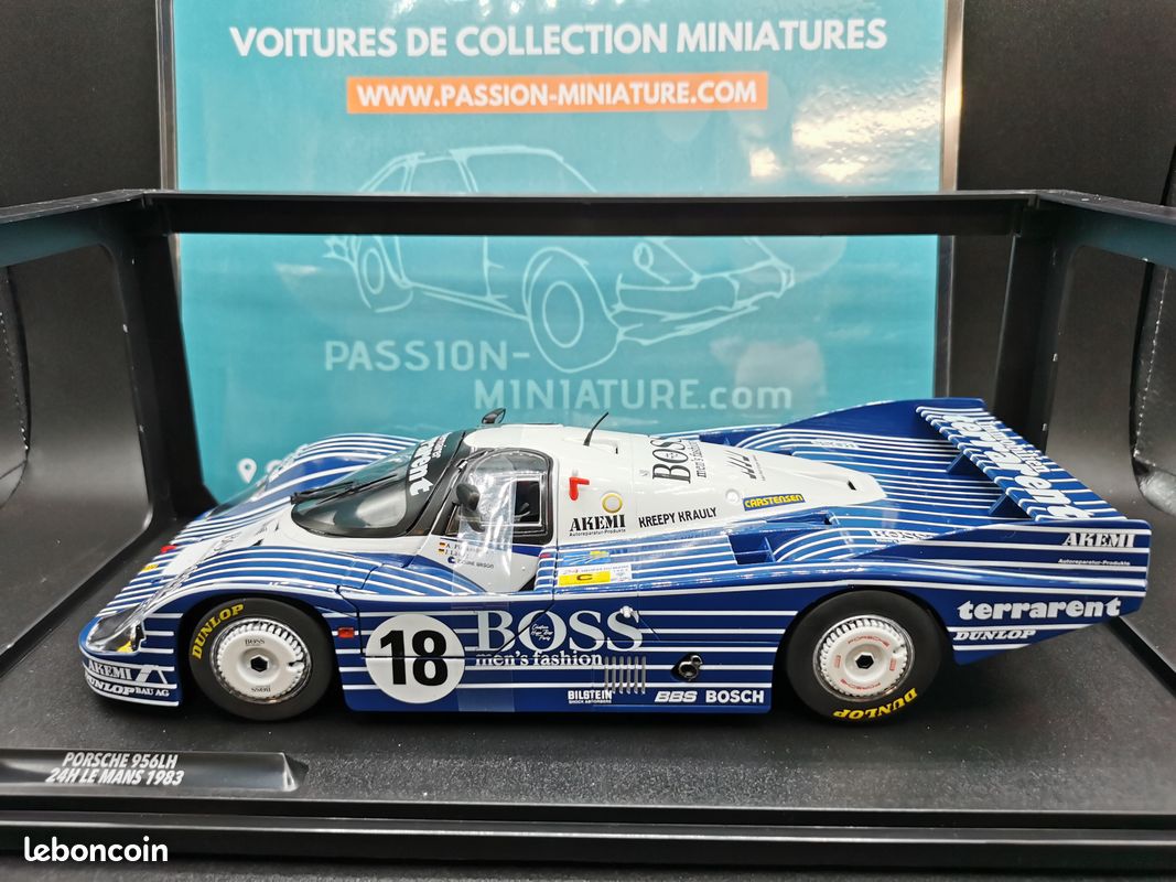 Miniature Porsche 956 Le Mans 1983 – Échelle 1/43 – Voiture De Collection D'occasion