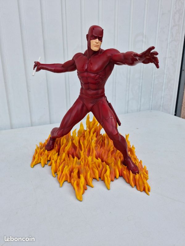 Statue DAREDEVIL Attakus - Marvel - Porcelaine Résine - N°178/888 - France 2002