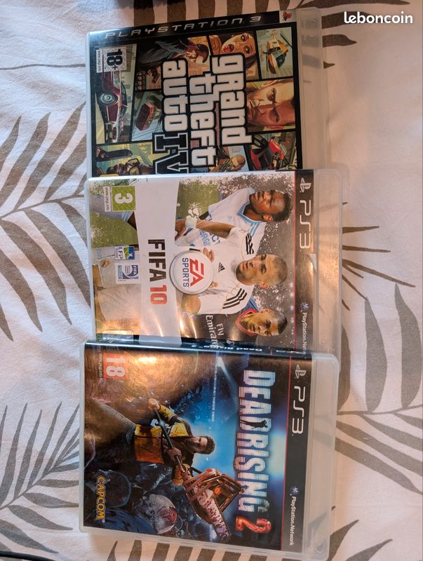 Lot De Jeux PS3 Spécial Sports – Dont Un Neuf – Jeux D’entraînement Et Move