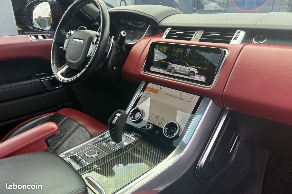 Land rover range rover sport p400e 404 hse - carplay - virtual cockpit - hayon elec - jantes 20-interieur uniqu (image 16)
