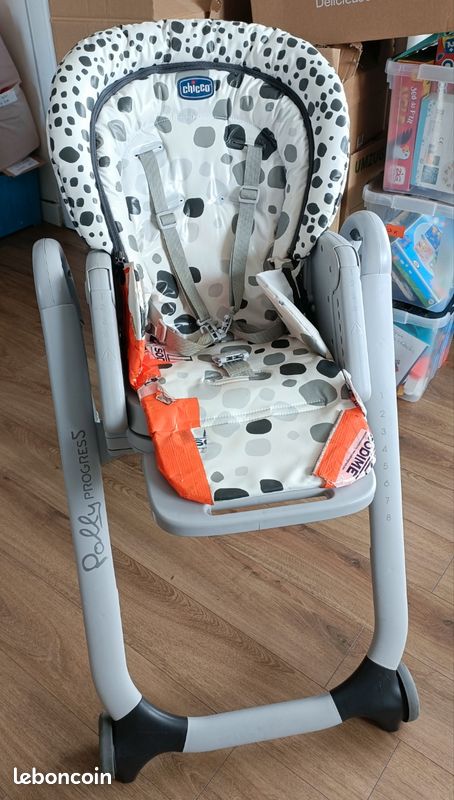 Rehausseur Housse Chaise Chicco Polly Progres5 Chaise Haute Chicco - Main Image