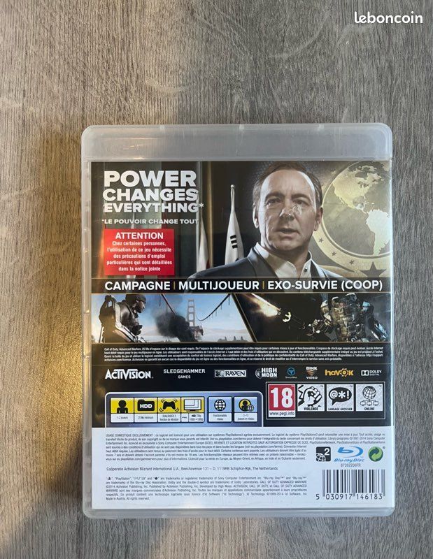 Call of Duty Advanced Warfare – PS3 – Version française (image 3)