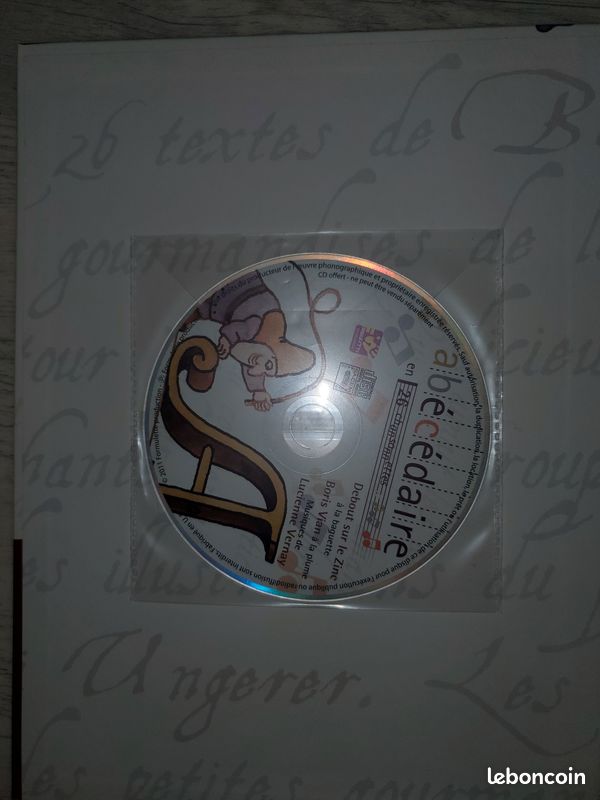 Abecedaire en 26 Chansonnettes (sur des Textes de Boris Vian) (image 2)