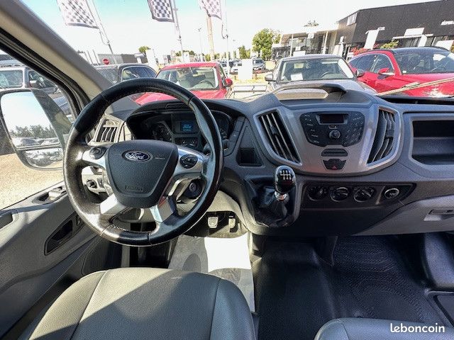 FORD TRANSIT FOURGON TRANSIT FOURGON L3 H2 2.0 130 TREND BUSINESS CLIM porte verre GALERIE TEL REGULATEUR ATELIER ETC...(13 250HT) (image 25)
