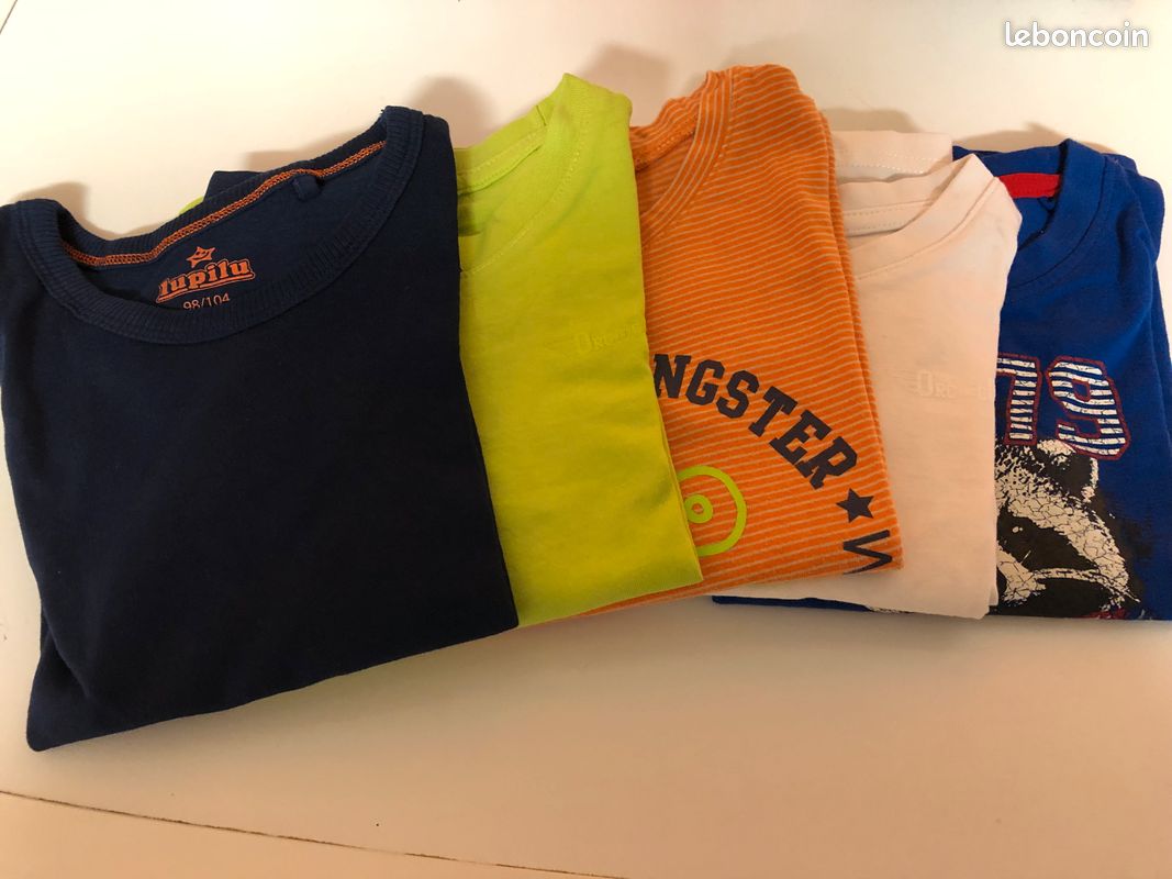 5 tee shirts manches longues (G38 mah3) (image 1)