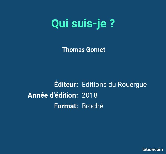 Qui suis-je ? - Thomas Gornet (image 2)