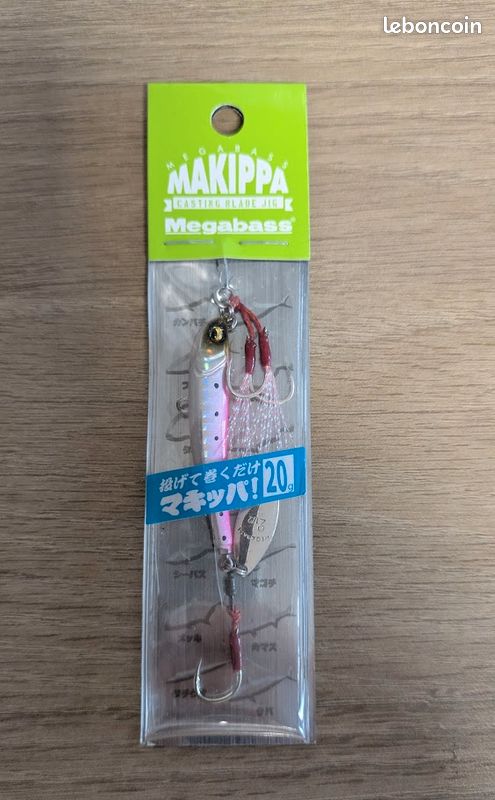 Megabass Makippa 20 g – Casting Blade Jig (image 1)