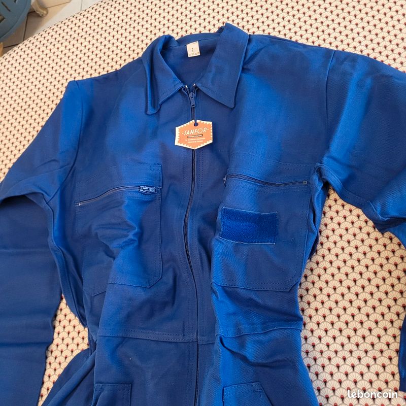 Combinaison vintage bleu de travail T2 Vêtements