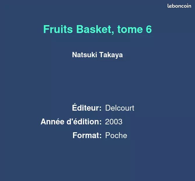Fruits Basket, tome 6 - Natsuki Takaya (image 2)