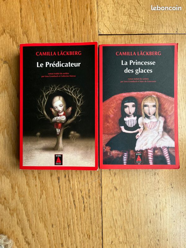 Lot de 2 romans policiers de Camilla Läckberg (image 1)