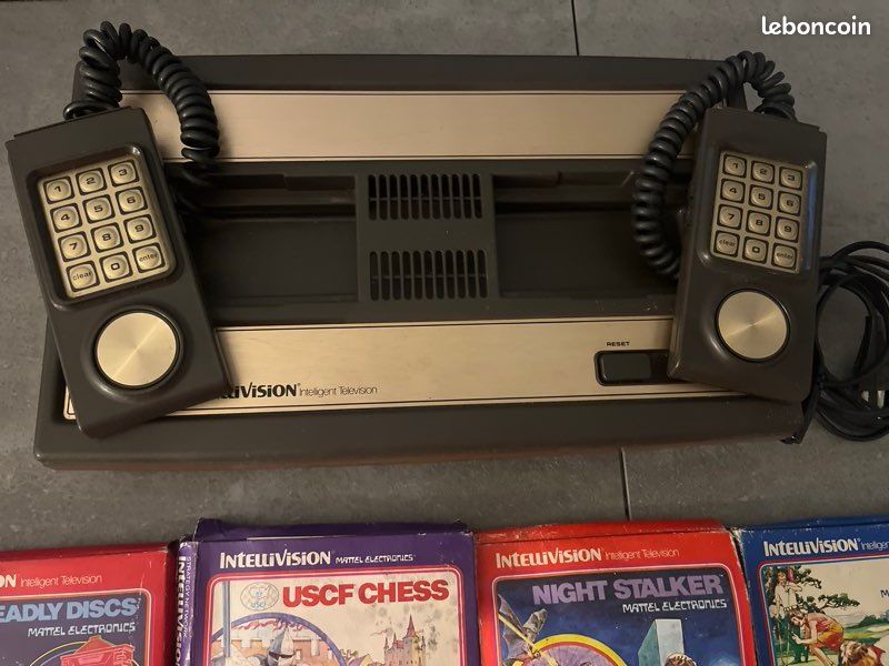 Jeu Intellivision – Las Vegas Roulette – Mattel Electronics – Bon état