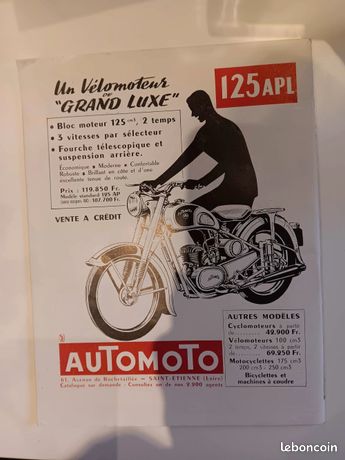 Revue Technique Motocycliste N° 102 1955 Ydral 175 René Gillet V2 Victoria Swing