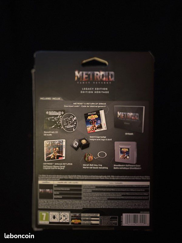 Metroid Samus Returns Collector Heritage 3DS Jeux vidéo