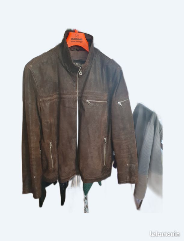 Blouson cuir ARMAND THIERY (image 1)