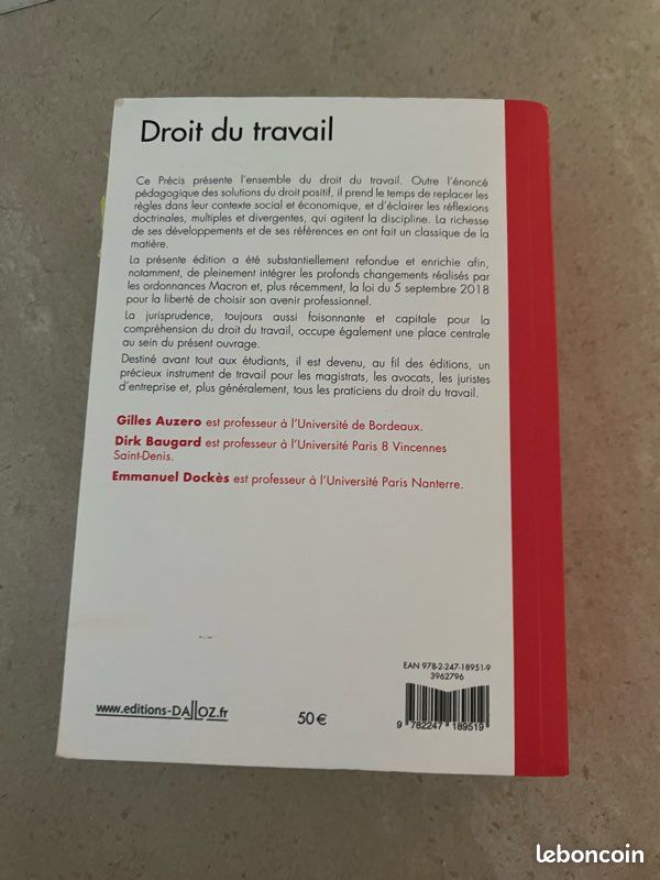 Livre de droit (image 2)