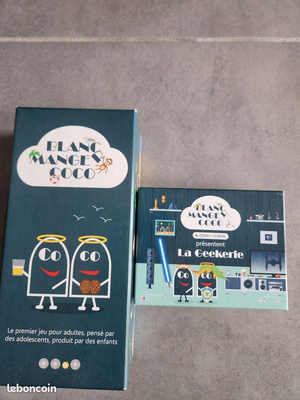 BLANC-MANGER COCO EXTENSION n°4 Pot de départ 200 Cartes Jeu Société