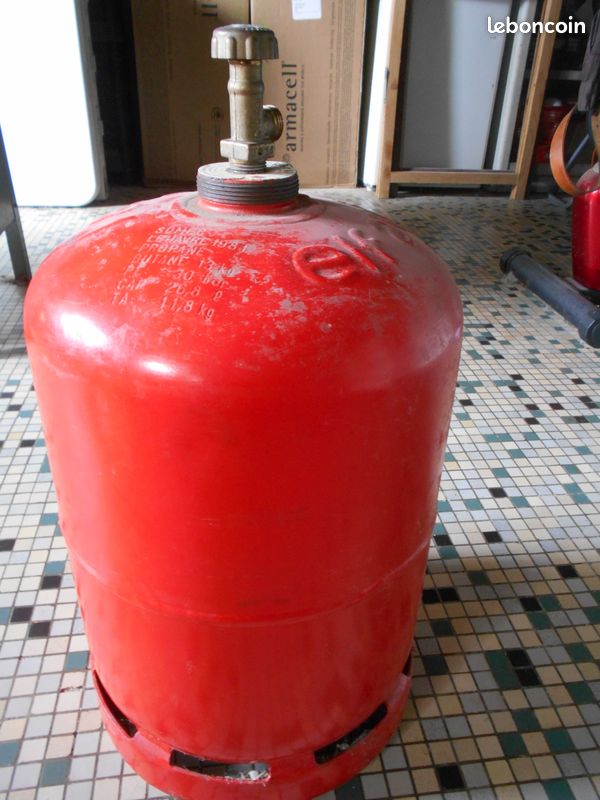 Bouteille de gaz butane 13kg rouge