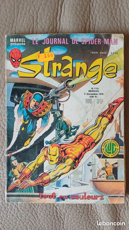 [Réservé] Lot 1 de 10 Marvel Strange Le journal de Spider-Man Collection Super Héros LUG (image 13)