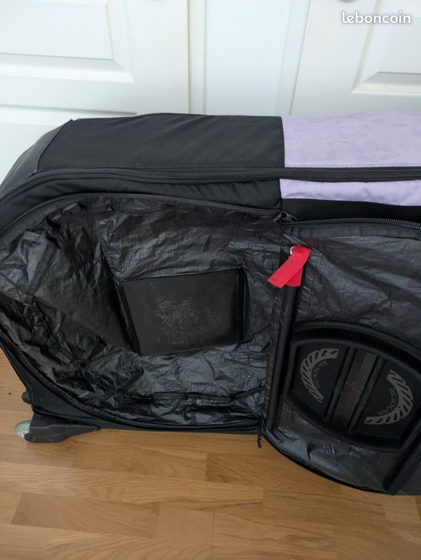 EVOC Bike Bag Pro – Sac De Transport Vélo Violet/noir – Modèle D'expo