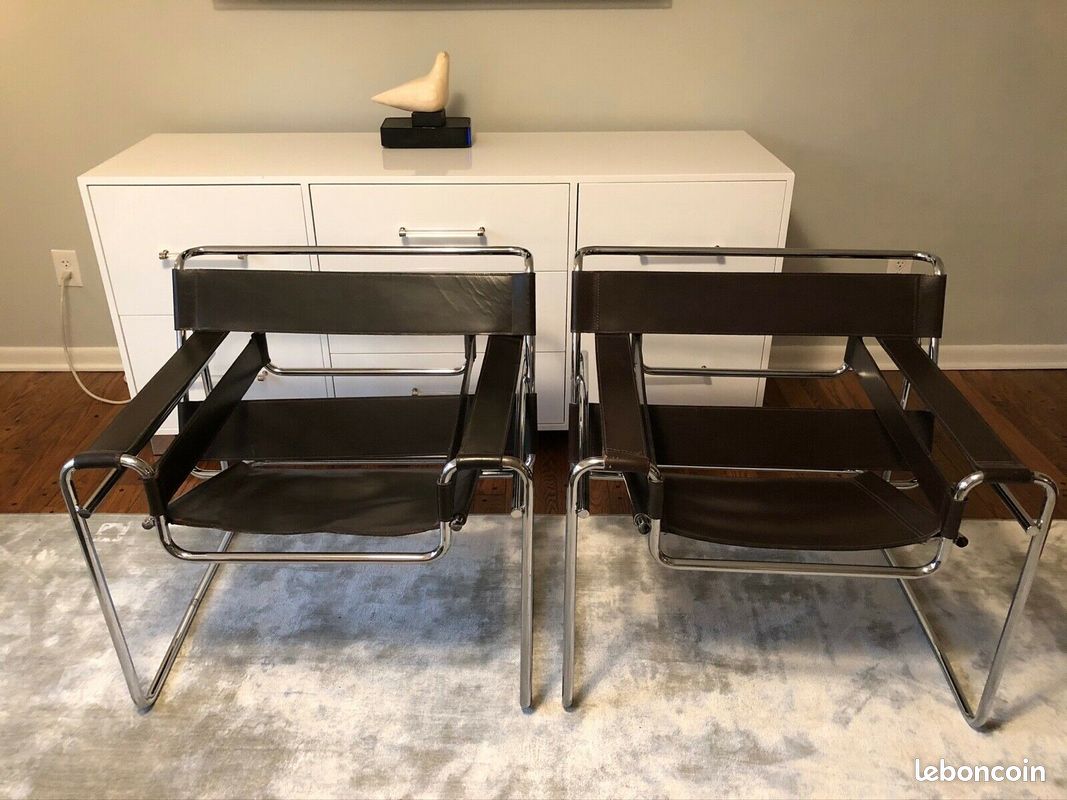 Paire de fauteuils WASSILY (image 1)