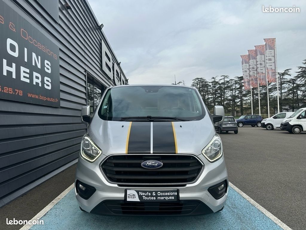 Ford TRANSIT CUSTOM FG 280 L1H1 2.0 ECOBLUE 130 LIMITED AMÉNAGÉ (image 2)
