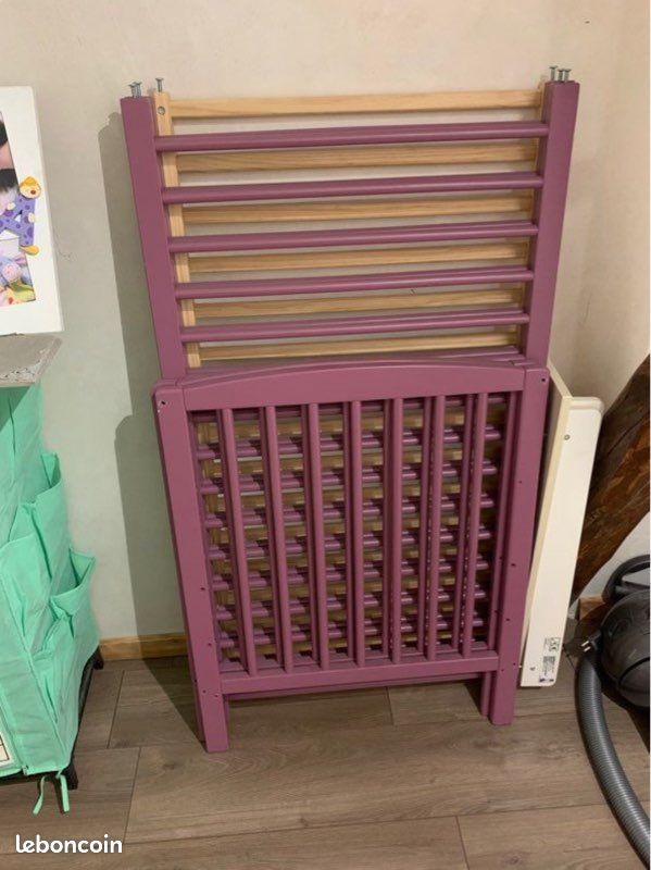 Lit bébé 60x120 (image 1)